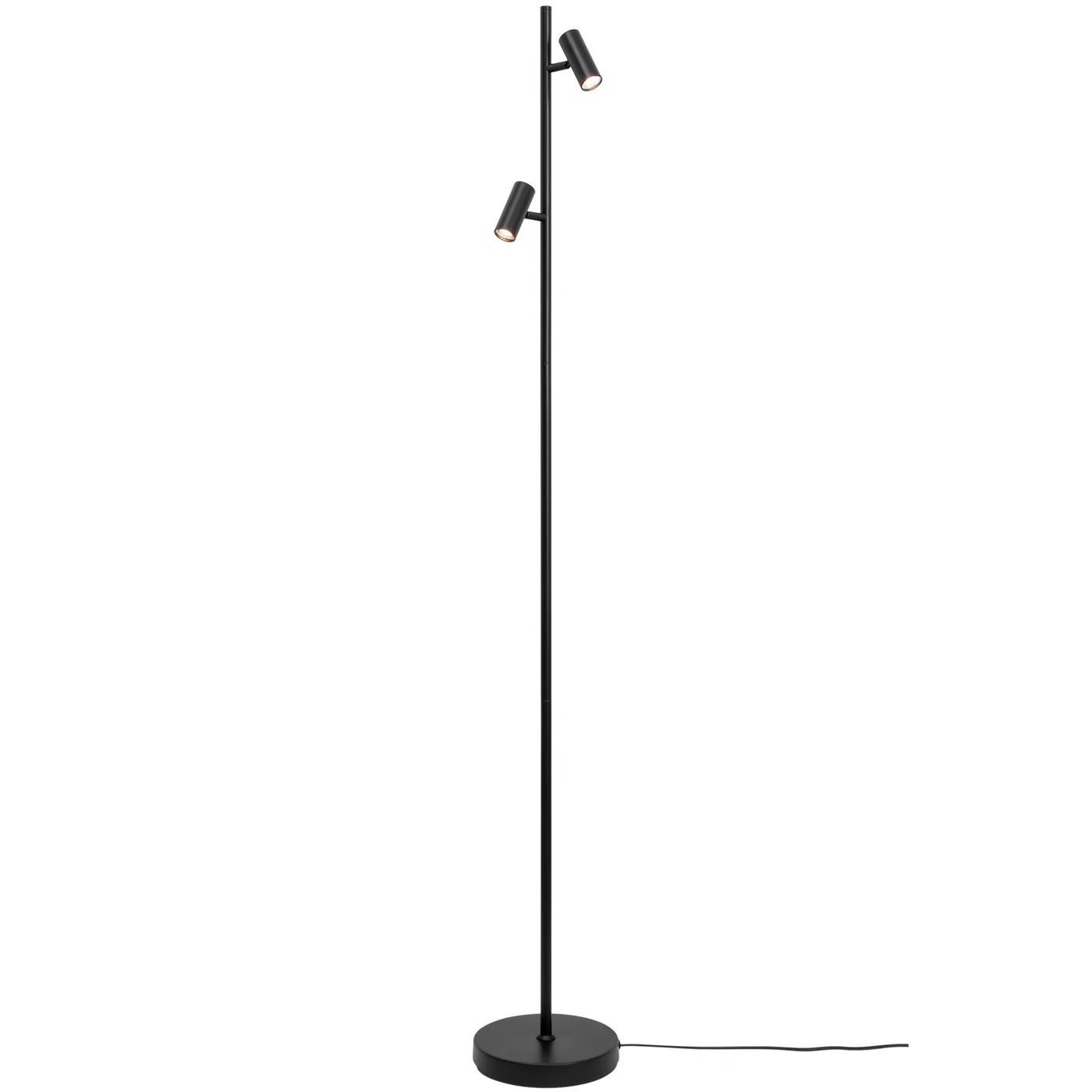 Nordlux Vloerlamp Omari 2 lichts H141 cm zwart