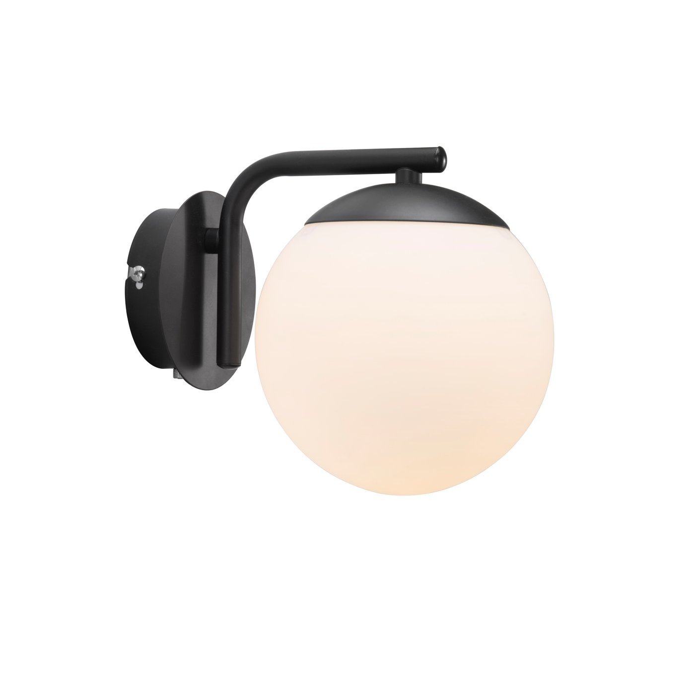 Nordlux Wandlamp Grant Ø 14,5 cm zwart