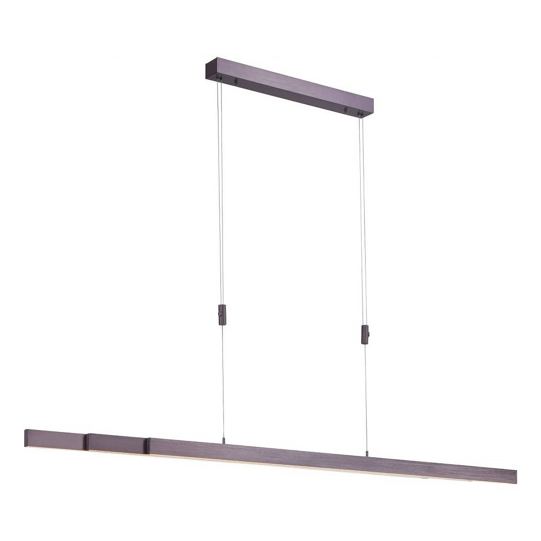 Paul Neuhaus Hanglamp Adriana verstelbaar L 120-180 cm bruin