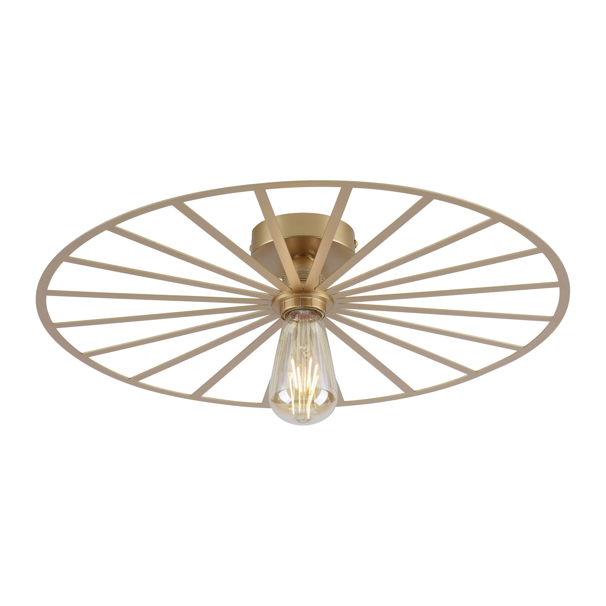 Paul Neuhaus Plafondlamp Isabella Ø 50 cm mat-goud