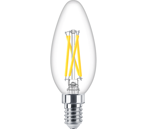 Philips LED E14 kaars 25-2.5 Watt Philips warmglow filament DIM