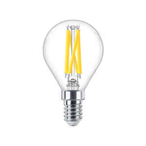 Philips LED E14 kogel 25-2.5 Watt Philips warmglow filament DIM