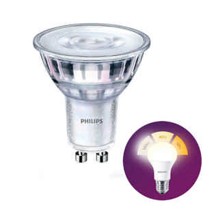 Philips LED GU10 lamp 4,5 Watt Philips SceneSwitch DIM