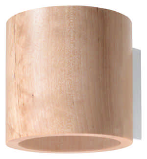 Sollux Wandlamp Orbis hout