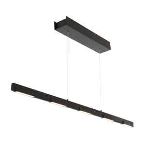 Steinhauer Hanglamp Bloc L 120 cm zwart