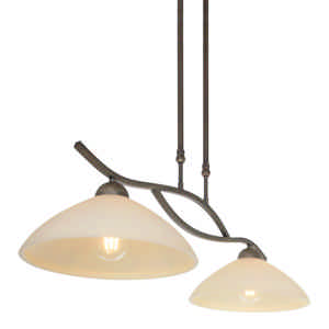 Steinhauer Hanglamp capri 6836 brons