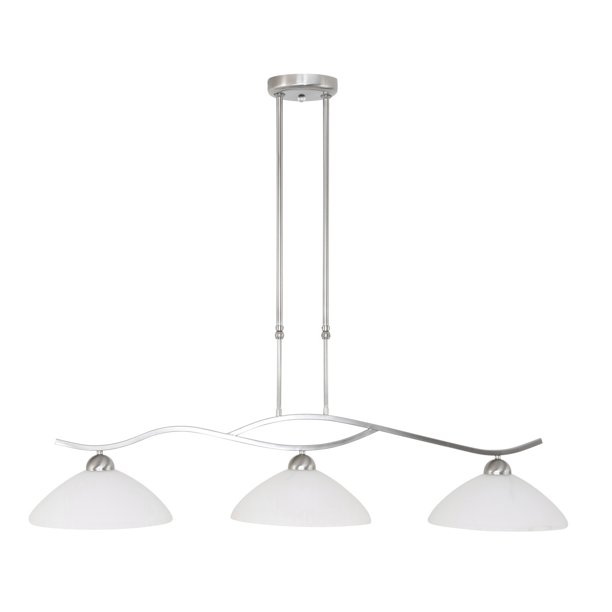 Steinhauer Hanglamp capri 6837 staal