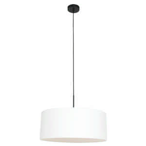 Steinhauer Hanglamp Sparkled light 8154 zwart witte kap