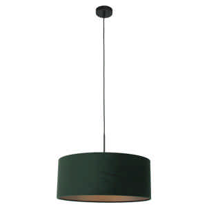 Steinhauer Hanglamp Sparkled light 8156 groen velours kap goud