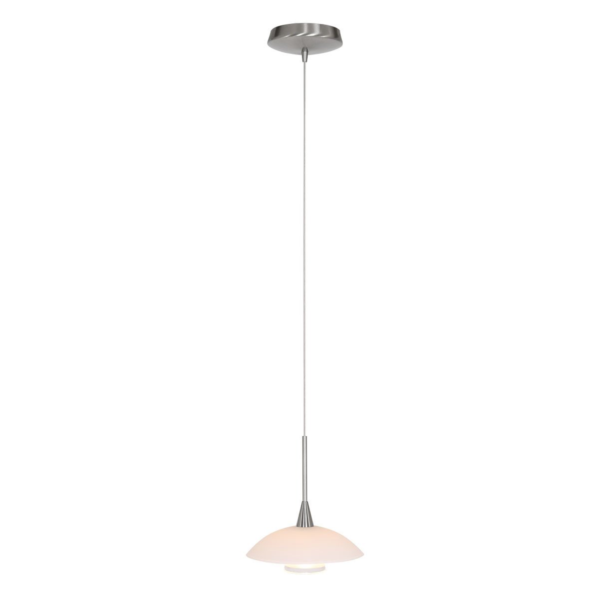 Steinhauer Hanglamp tallerken LED 2655st staal