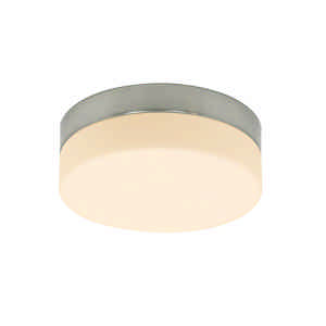 Steinhauer Plafondlamp ceiling and wall IP44 LED 1362st staal