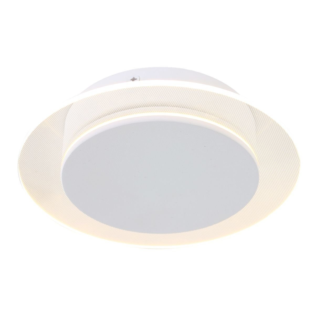 Steinhauer Plafondlamp Lido Ø 17 cm wit