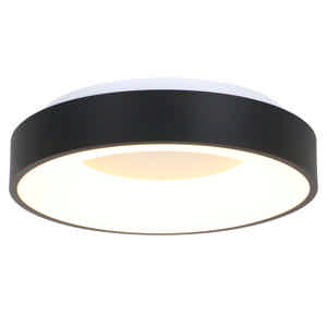 Steinhauer Plafondlamp Ringlede Ø 48 cm 2563 zwart