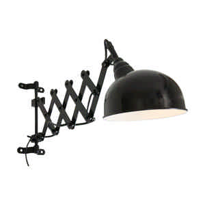 Steinhauer Wandlamp yorkshire 7774 zwart