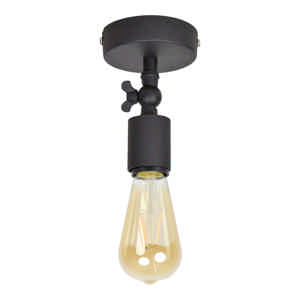 Urban Interiors Plafondlamp Bulby vintage Zwart